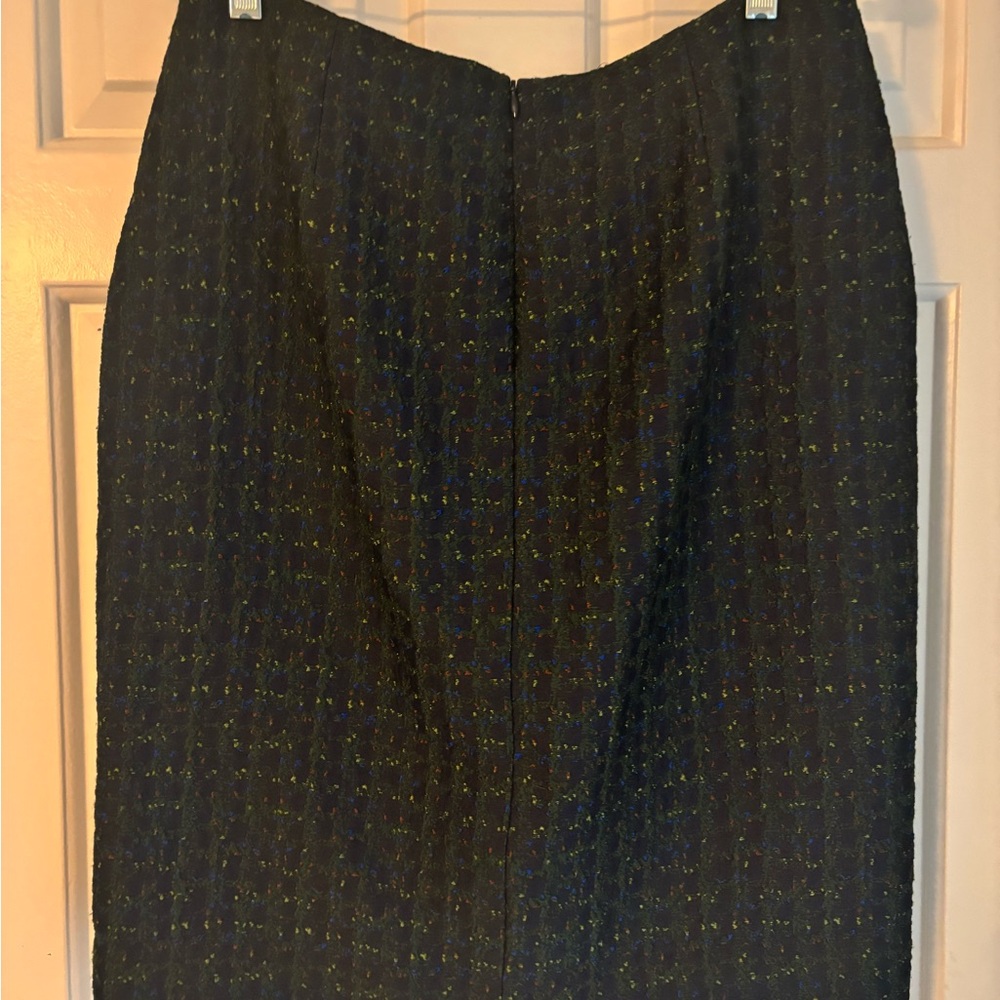 Doncaster Black and Green Blazer Tailored Suit Jacket and skirt - Picture 4 of 15